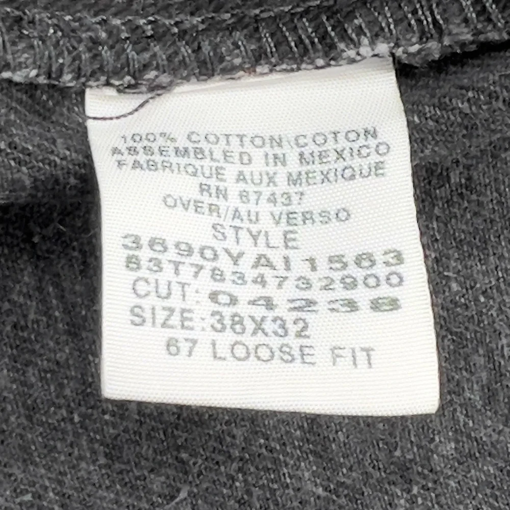 Vtg Y2k Polo Jeans Co. Ralph Lauren RL-67 Black Denim Jeans 38X32 Mexico Loose - Picture 16 of 16